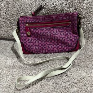 Coach Pink/Purple Crossbody Bag